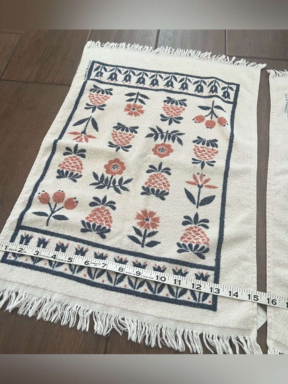 Vintage Cannon Pair of Dish Towels 100% Cotton Made in U.S.A. 90s - Picture 4 of 7